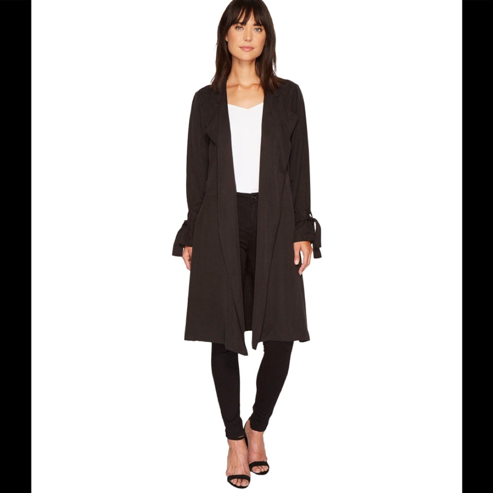 NWT Splendid Twill Drape Trench Coat